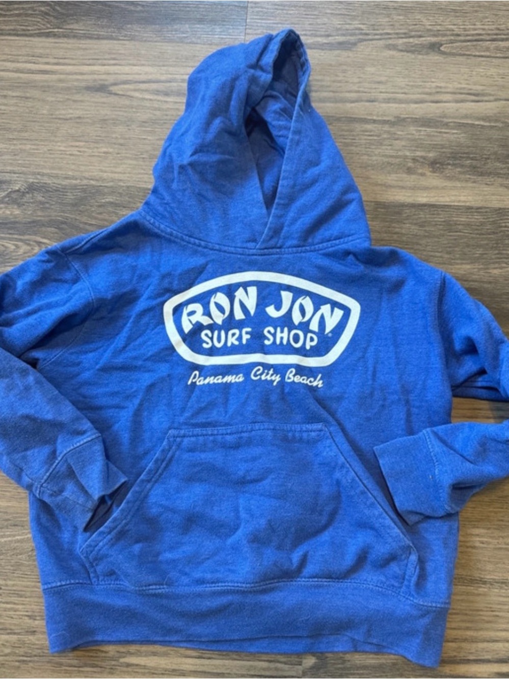 Ron Jon Surf Shop Youth Small Blue Panama City Beach Hoodie